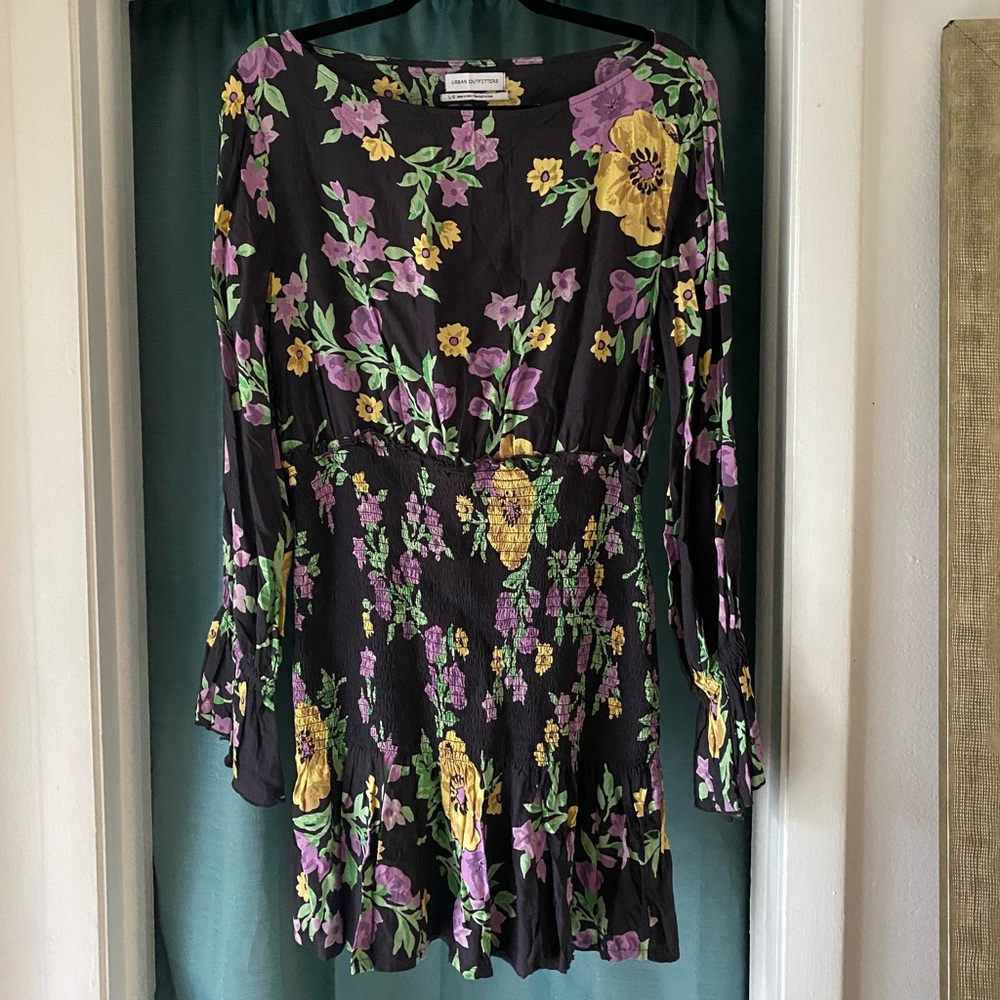 UO Floral Bodycon Dress